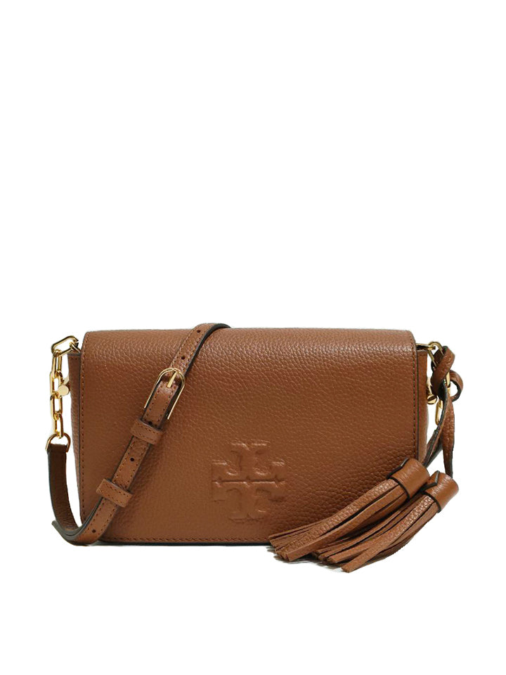 Tory Burch 67303 Thea Leather Mini Crossbody Bag Classic Tan – Balilene