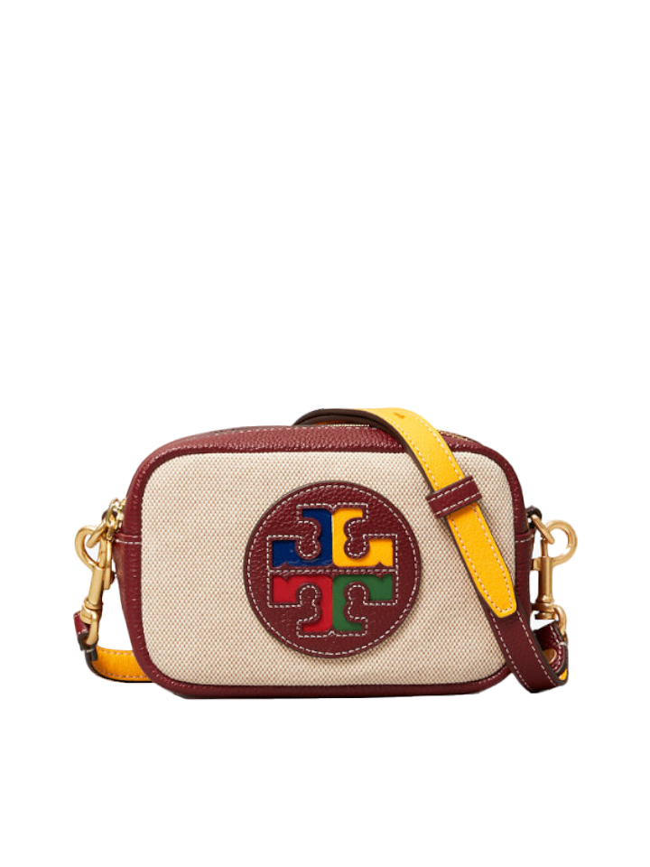 Tory Burch 71949 Perry Color-Block Canvas Mini Bag – Balilene