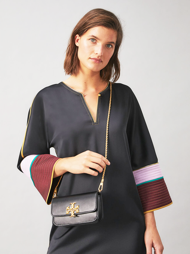 Tory Burch Eleanor Phone Crossbody Bag Black – Balilene