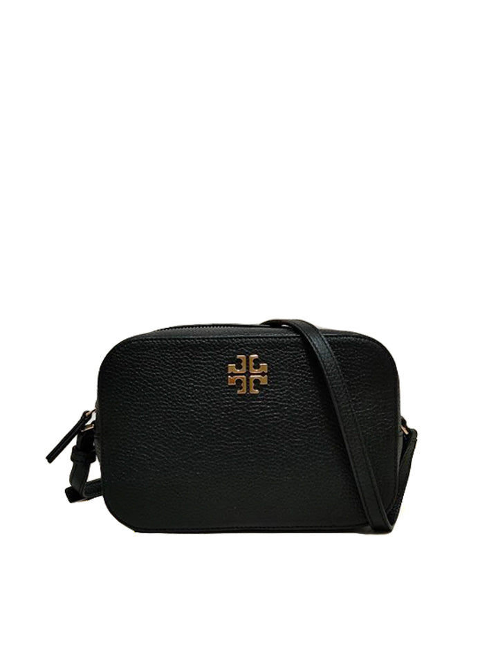 Tory Burch 78548 Large Logo Round Crossbody Black – Balilene