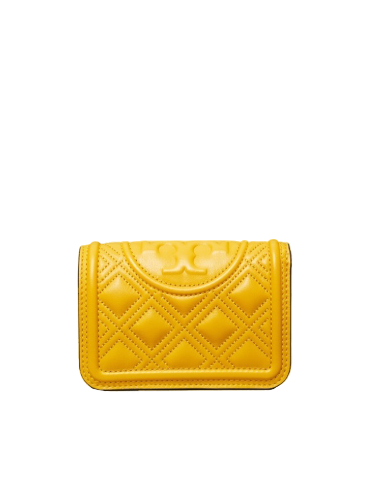 Tory Burch 79404 Fleming Medium Slim Wallet Golden Crest – Balilene