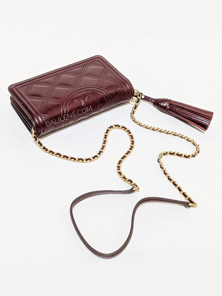 fleming glazed wallet crossbody