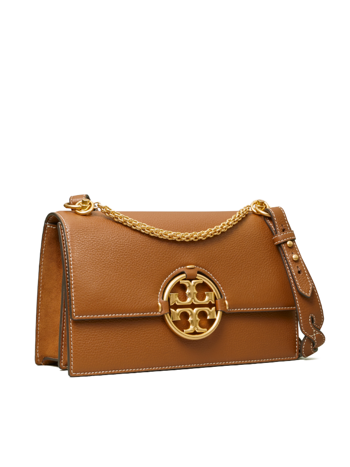 Tory Burch 81688 Miller Shoulder Bag Light Umber – Balilene