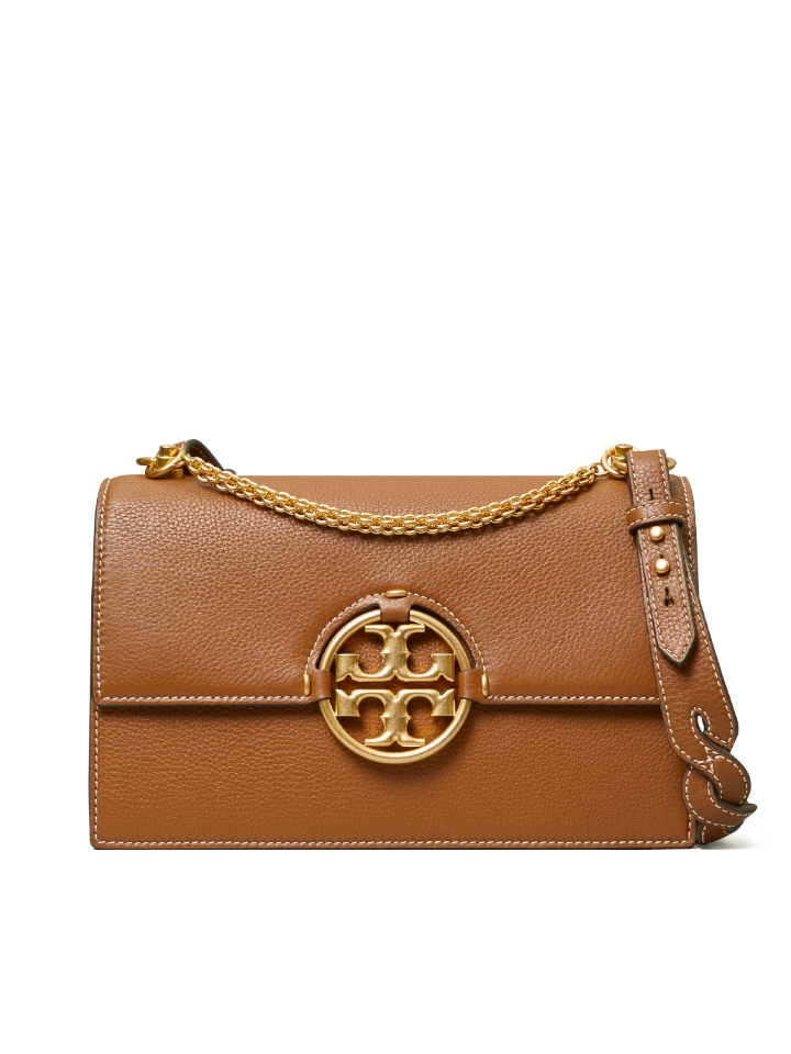 brown tory burch shoulder bag