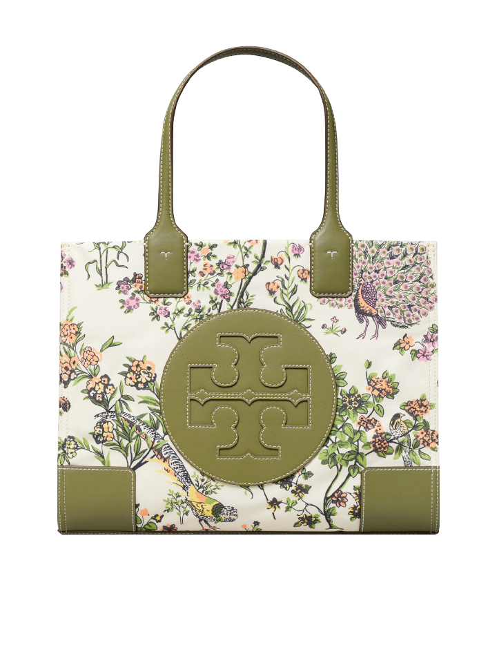 Tory Burch 82268 Ella Printed Tote Bag Winter Sage – Balilene