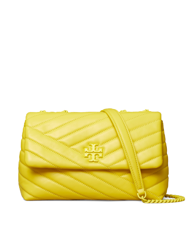 Tory Burch 82285 Kira Chevron Powder Coated Small Convertible Shoulder –  Balilene