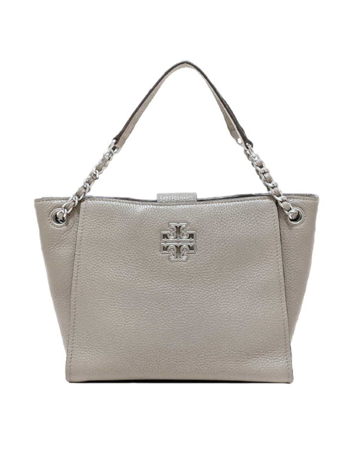 Tory Burch Britten Mini Tote Bag Gray Heron – Balilene