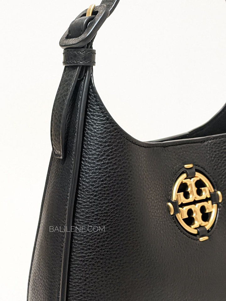 Tory Burch 82982 Miller Small Hobo Bag Black – Balilene