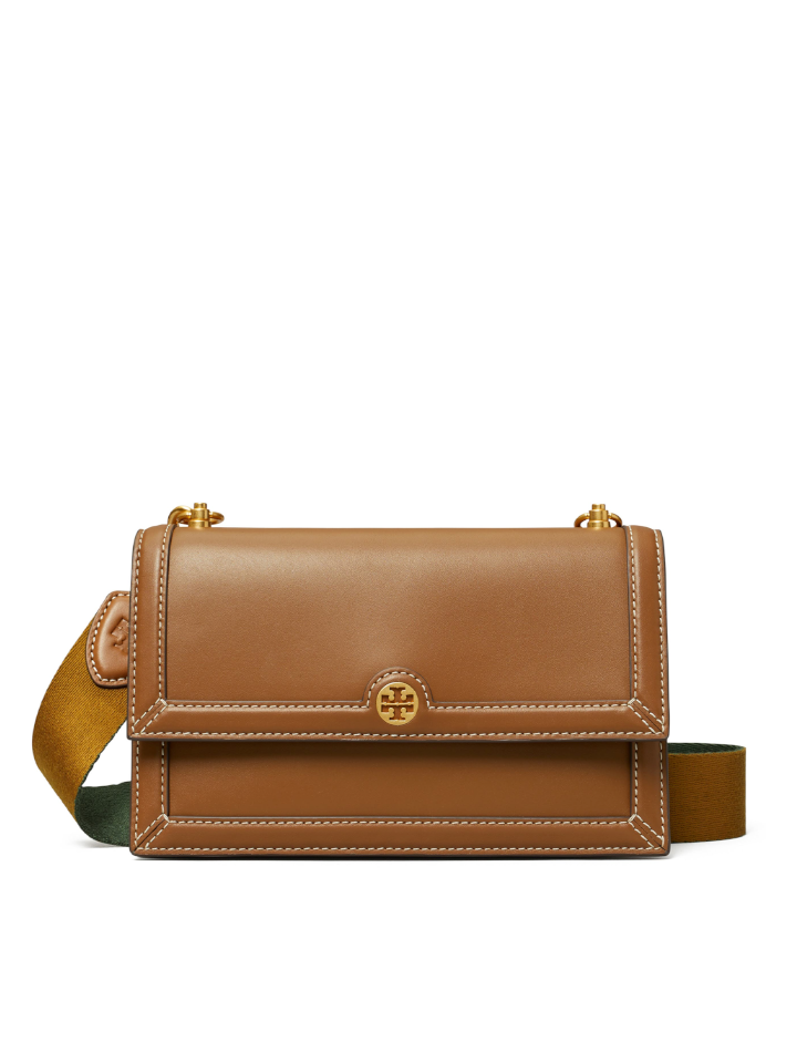 Tory Burch 84026 T Monogram Leather Mini Shoulder Bag Moose – Balilene