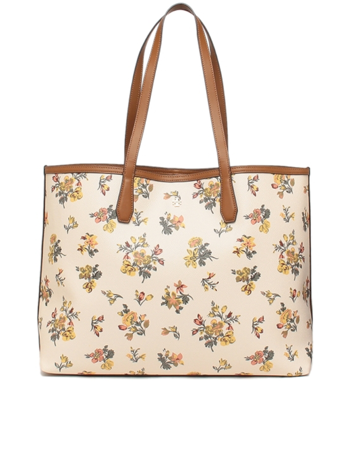 Tory Burch Kerrington Tote Large Rose Floral – Balilene