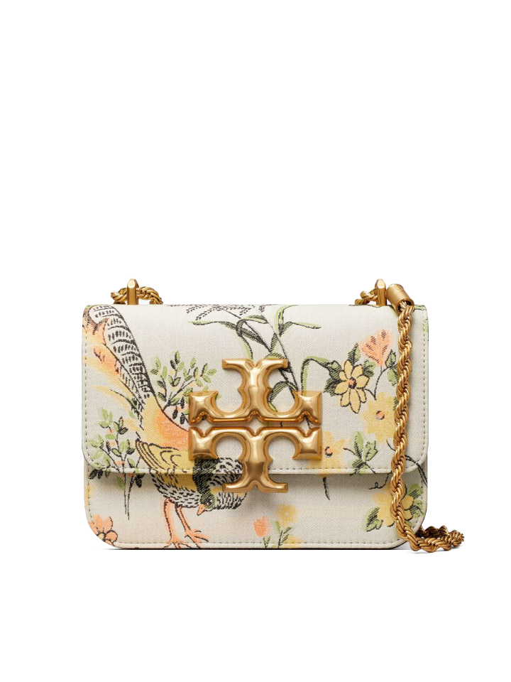 Tory Burch Eleanor Brocade Small Convertible Shoulder Bag Winter Sage –  Balilene