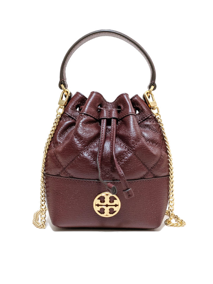 Tory Burch 87293 Willa Mini Bucket Bag Claret – Balilene