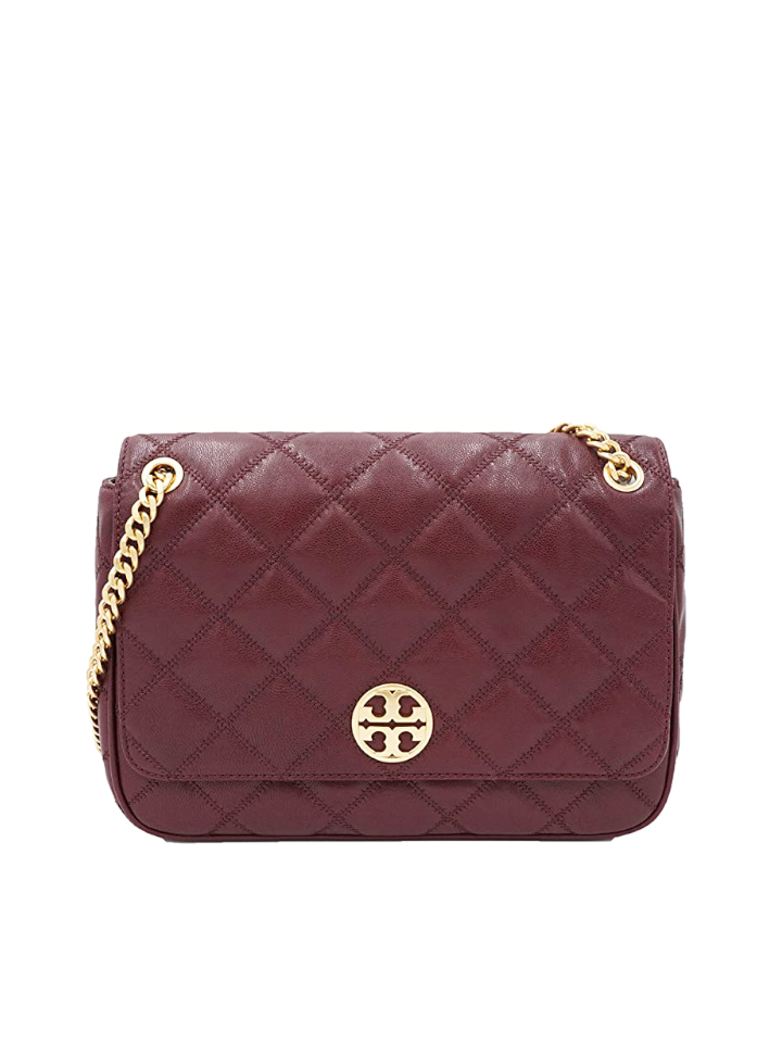 Tory Burch 87862 Willa Shoulder Bag Claret – Balilene