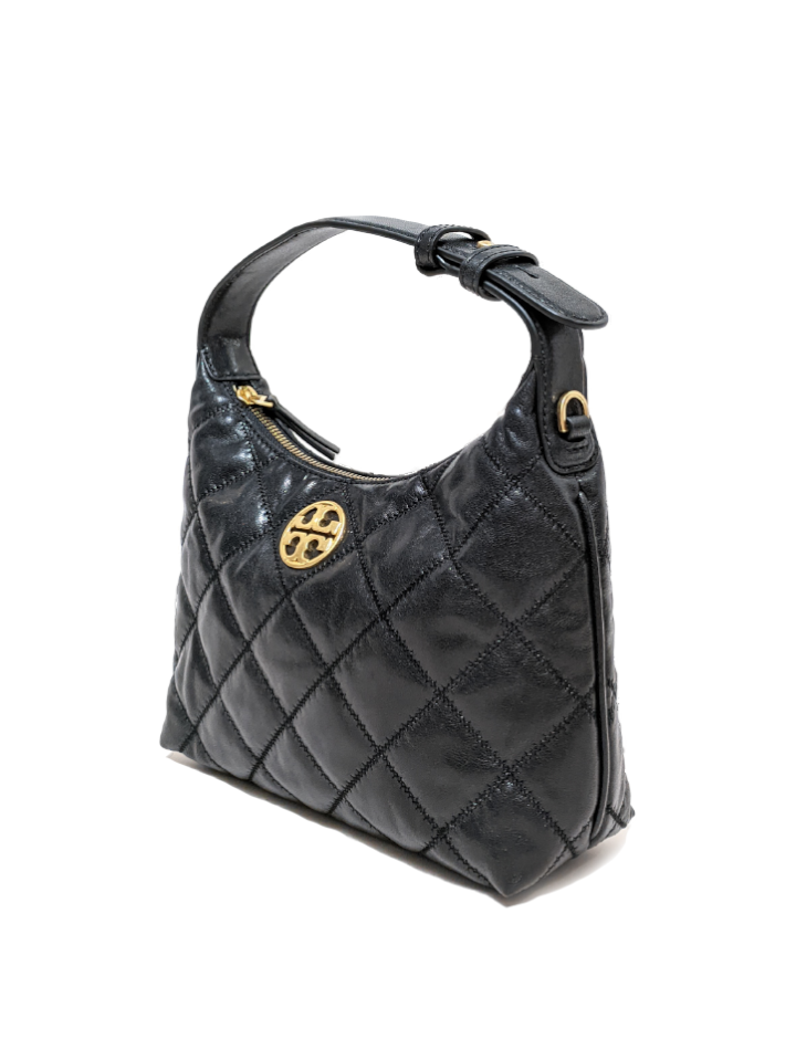 Tory Burch 87870 Willa Mini Hobo Bag Black – Balilene