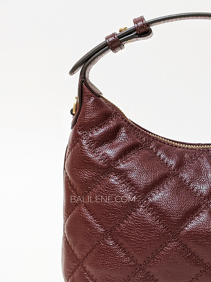 Tory Burch Willa Mini Hobo Bag Claret – Balilene