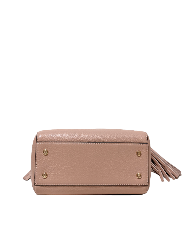 Tory Burch Thea Mini Web Satchel Pink Moon – Balilene