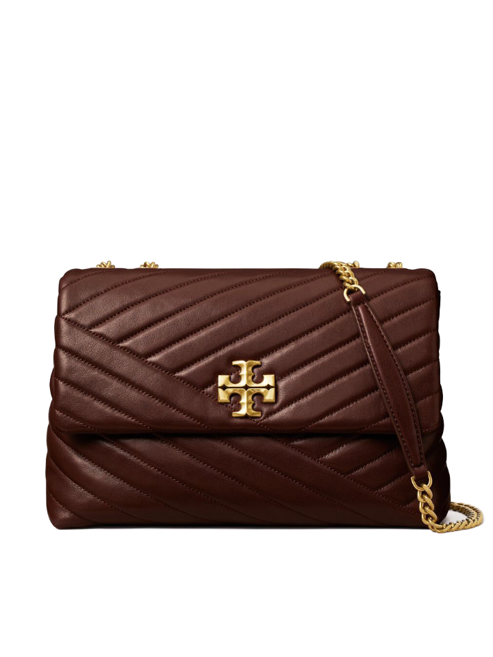 Tory Burch Kira Chevron Convertible Shoulder Bag Tempranillo – Balilene