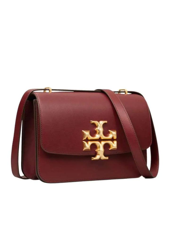 Tory Burch Eleanor Convertible Shoulder Bag Huckleberry – Balilene