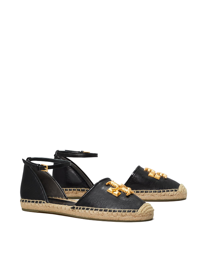 Tory Burch Eleanor D'Orsay Espadrille Black – Balilene