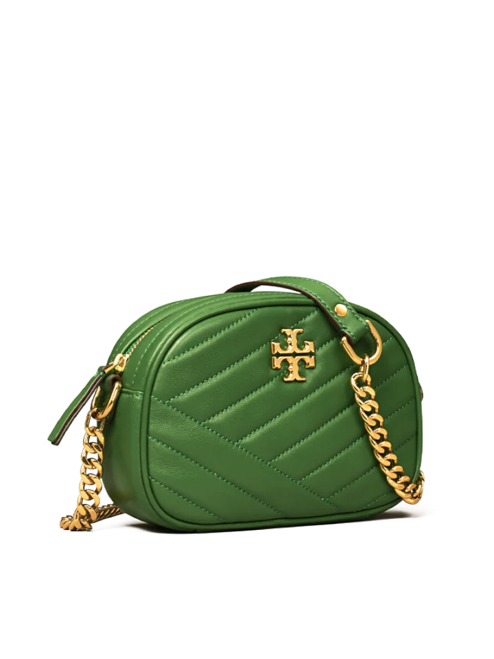 Tory Burch Kira Chevron Small Camera Bag Arugula – Balilene