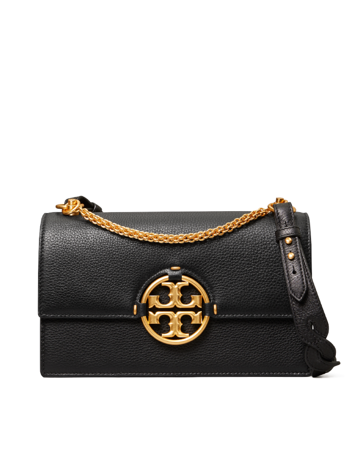 Tory Burch Miller Shoulder Bag Black – Balilene