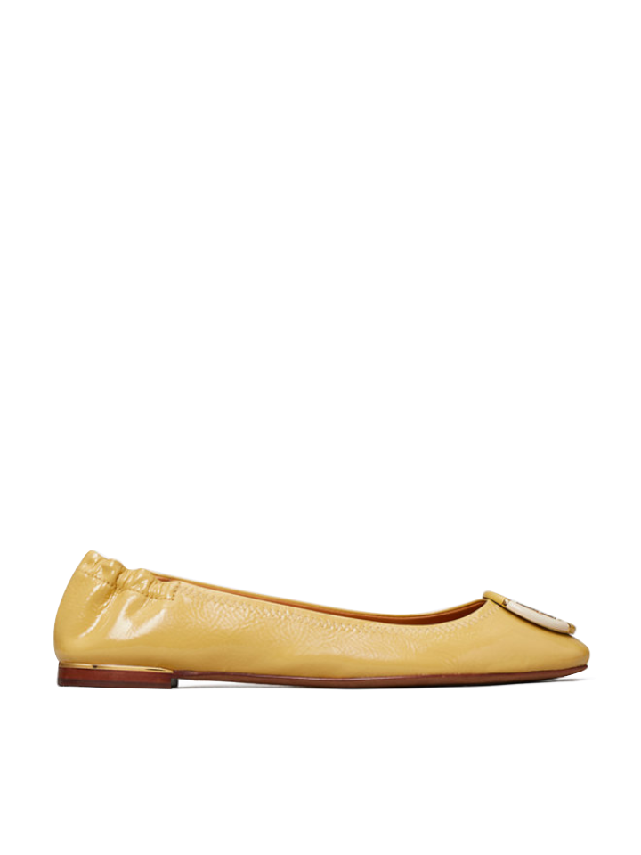 Tory Burch Multi-Logo Ballet Flat In Cornbread – Balilene