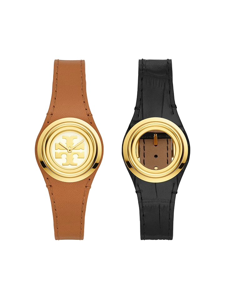 Tory Burch TBW6211 Miller Leather Watch – Balilene