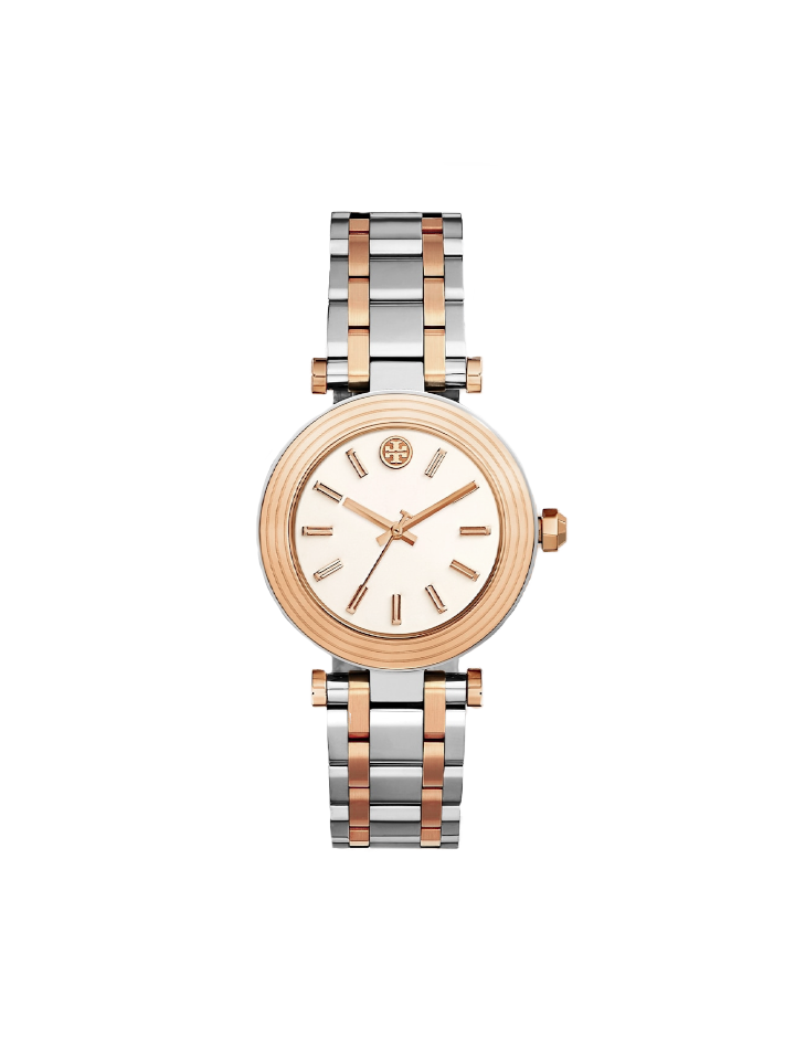 Tory Burch TBW9011 Multicolor Classic T Stainless Steel Watch Rose Gol –  Balilene