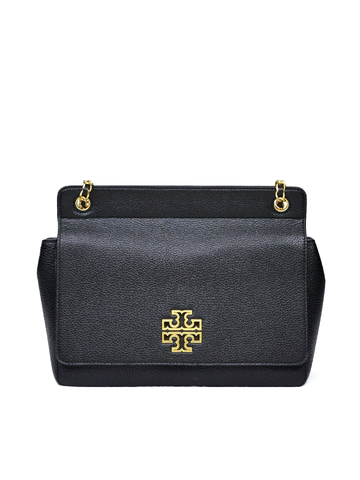 tory burch britten flap shoulder bag