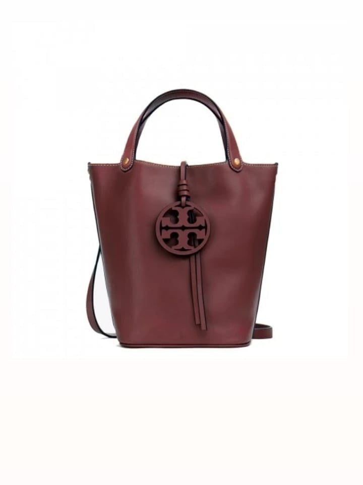 Tory Burch 55222 Miller Mini Bucket Bag Port – Balilene