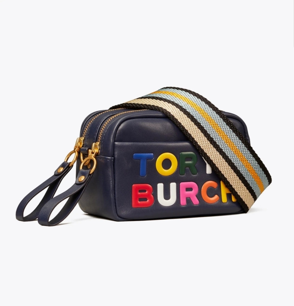 tory burch perry double zip mini bag