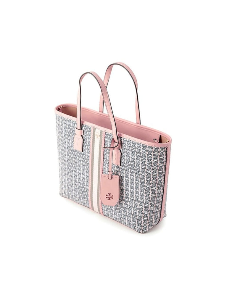 Tory Burch Gemini Link Small Tote Coastal Pink – Balilene