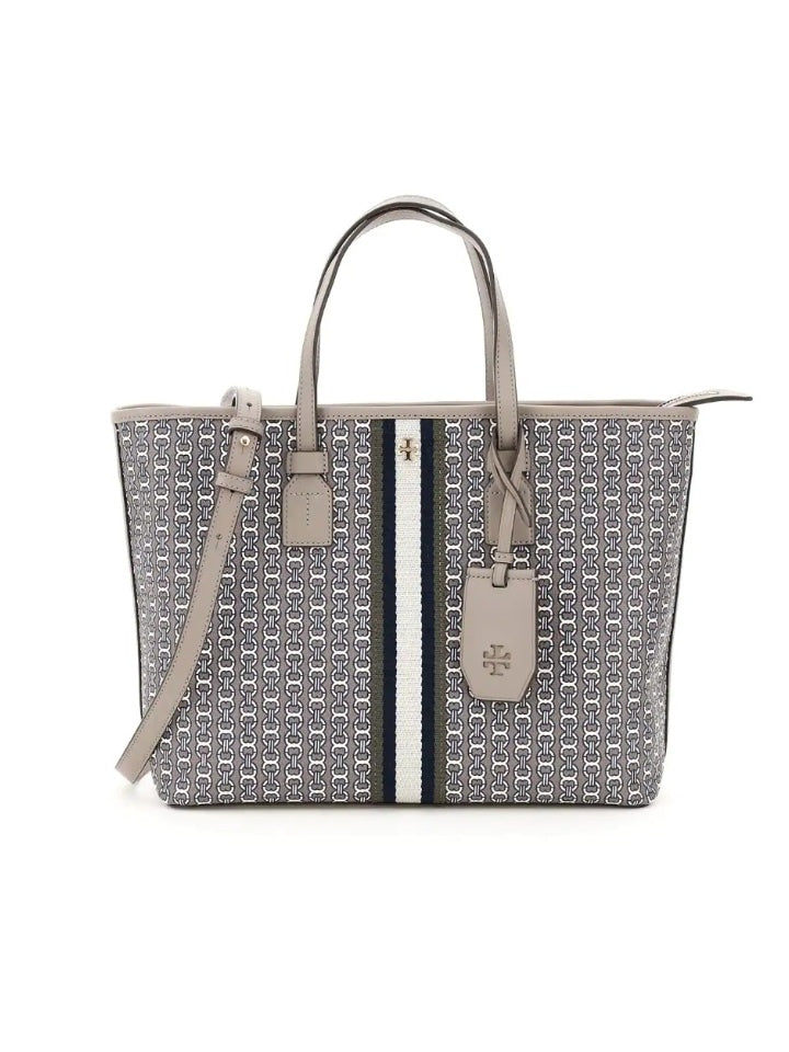 Tory Burch Gemini Link Small Tote Grey Heron – Balilene