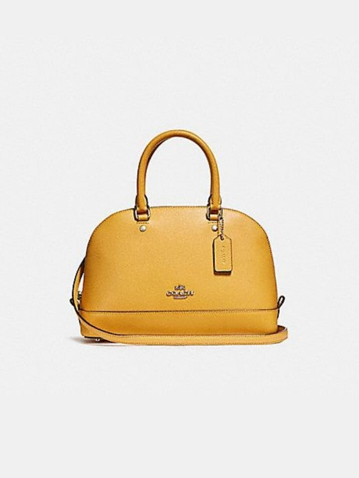 Coach F57555 Mini Sierra Mustard – Balilene