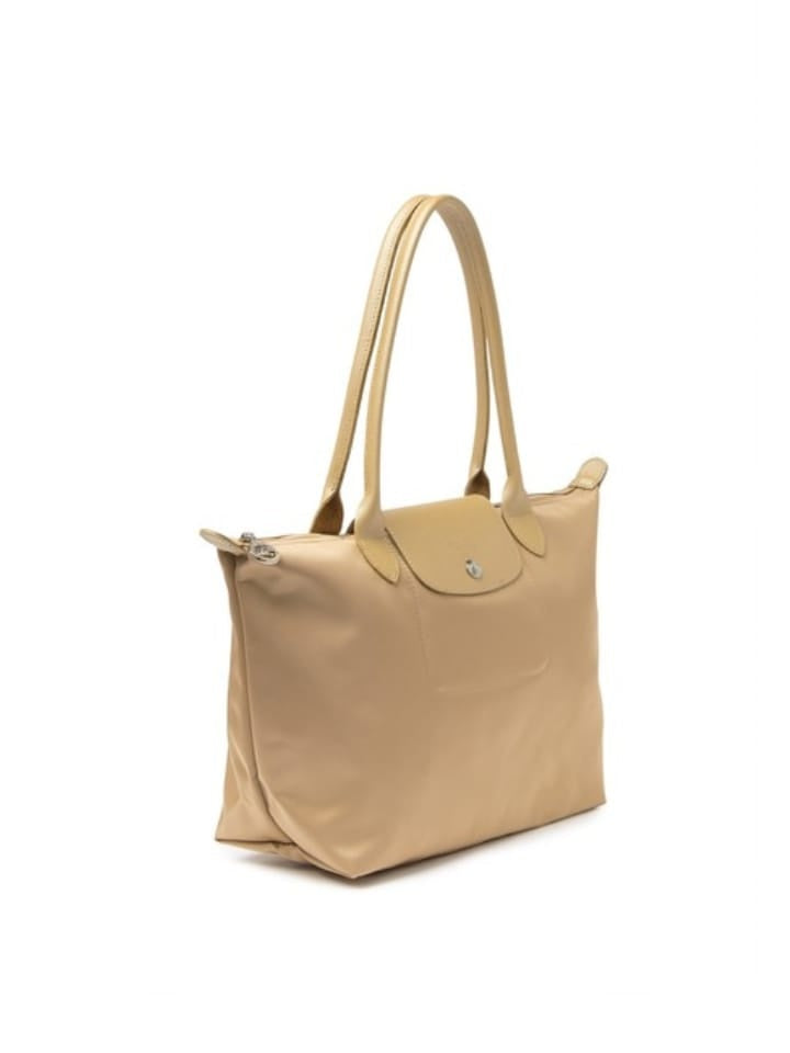 Longchamp L2605578124 Small Le Pliage Neo Tote Metallic In Gold – Balilene