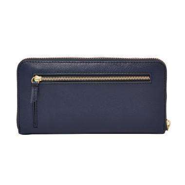 Dompet Fossil Sl7185403 Emma Large Zip Blue Multi Original – Balilene