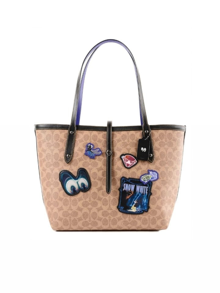 coach snow white tote