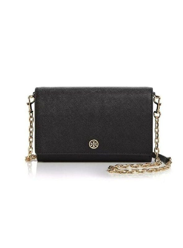 Tory Burch 73383 Emerson Chain Walet Black – Balilene