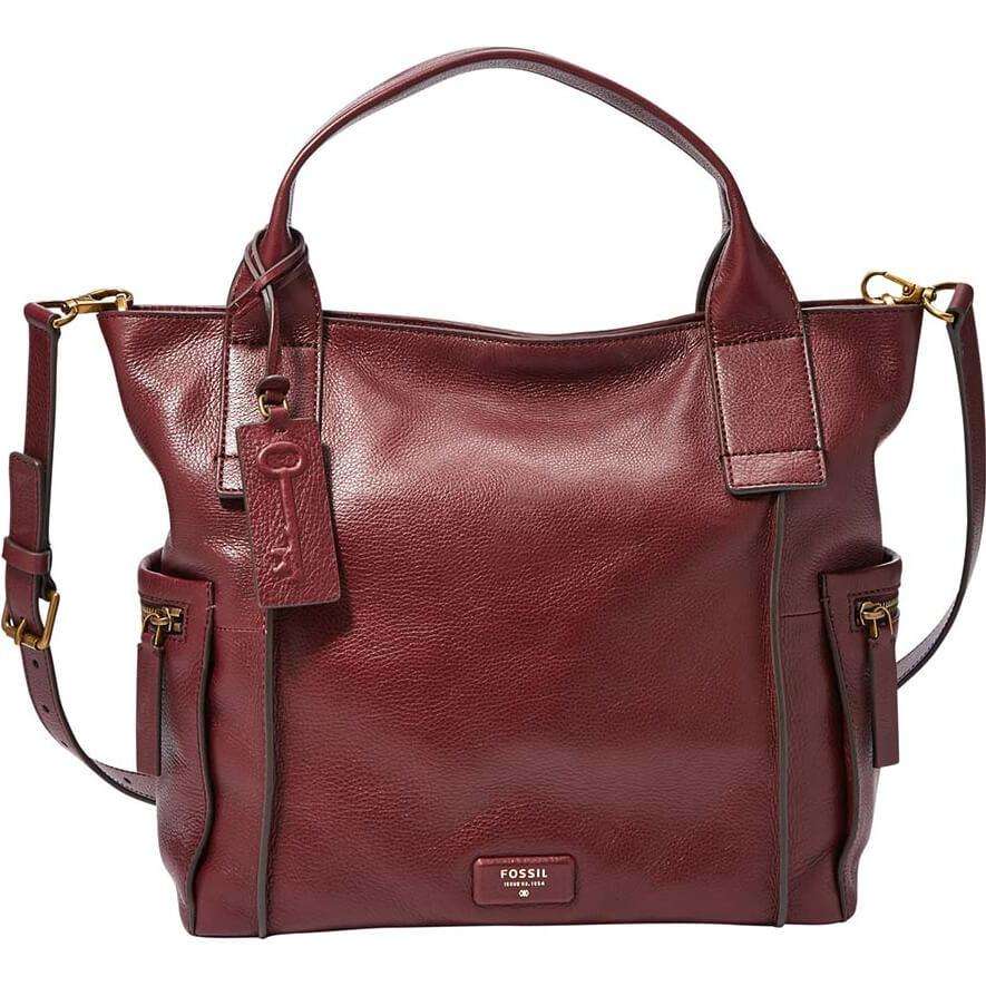 Tas Fossil Zb6458601 Emerson Large Maroon Original – Balilene