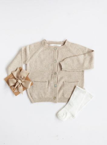 Petite Moss Cashmere Sweater