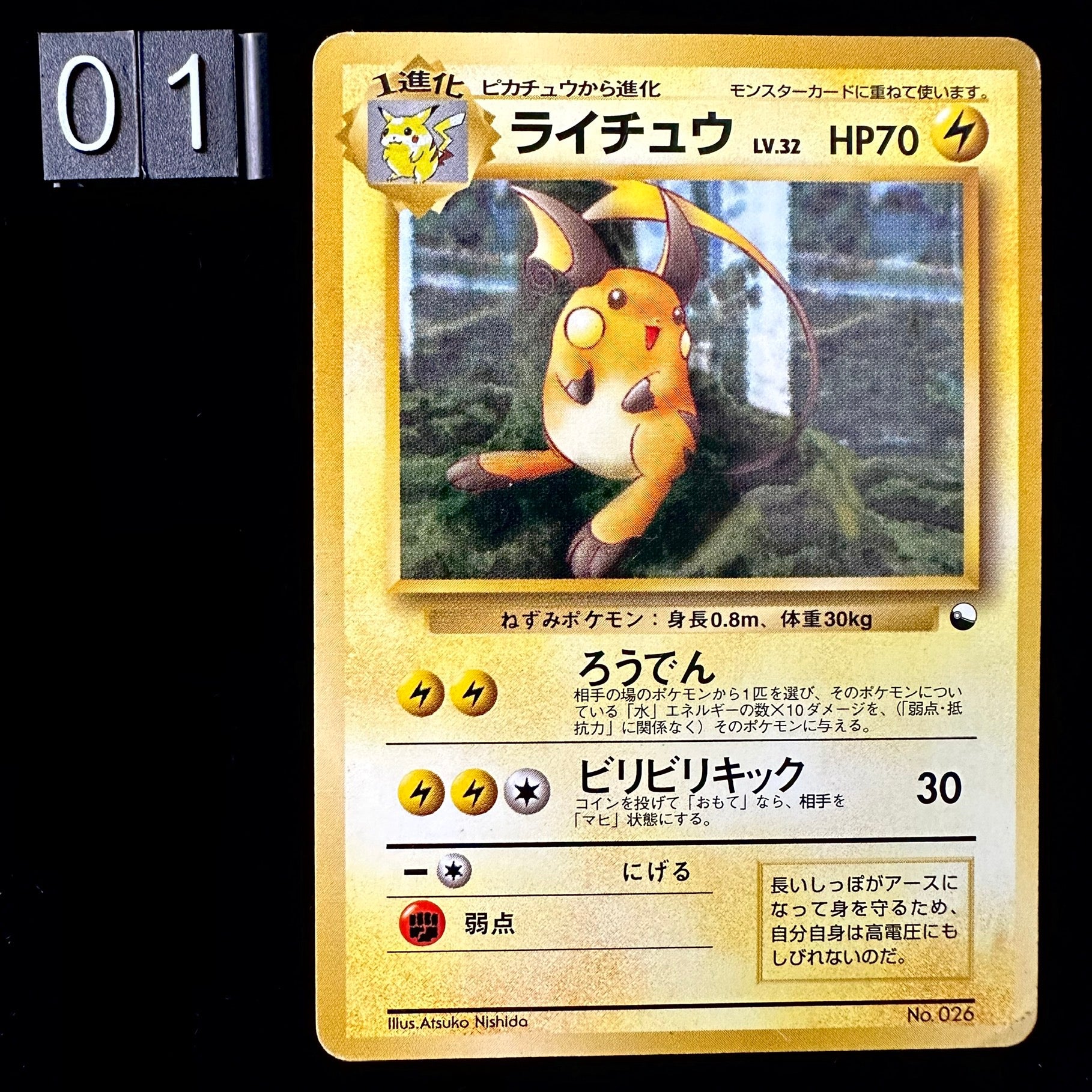 Pokemon Neo - Raikou, Entei, Suicune with postcard