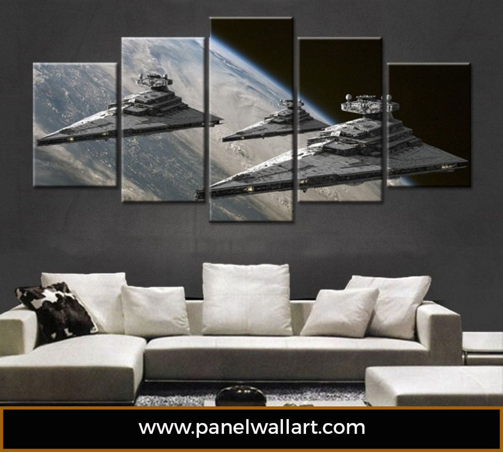 Imperial Star  Destroyer panelwallart com Panel Wall  Art