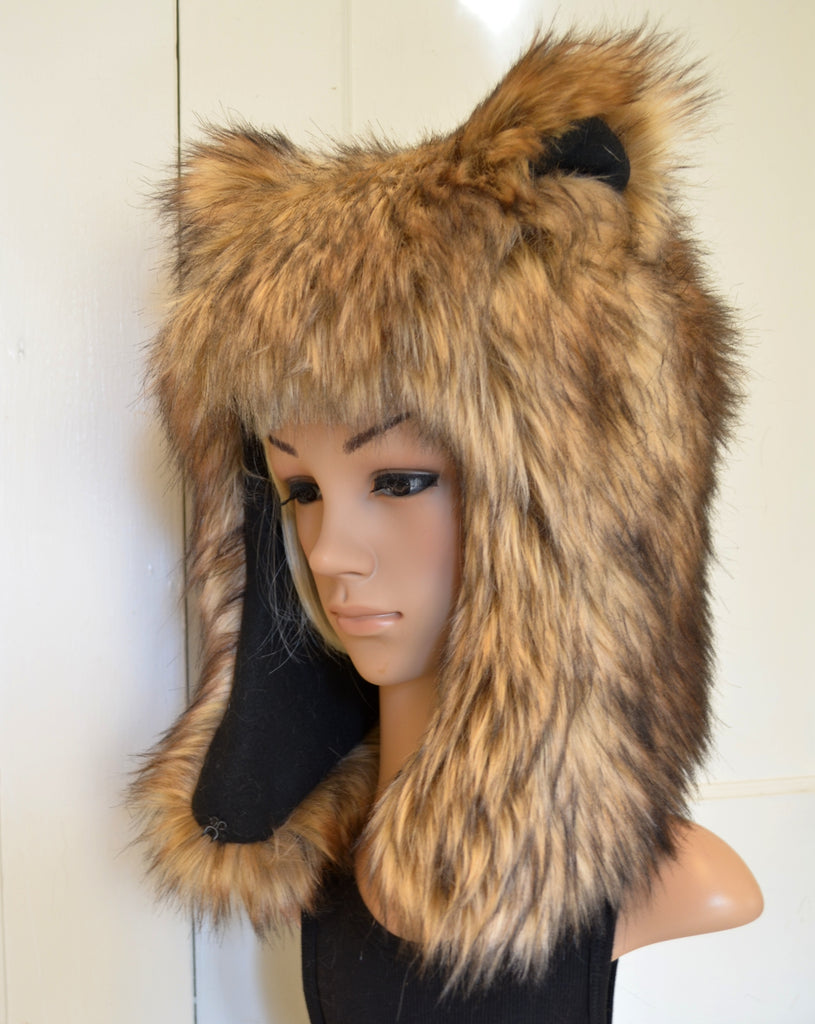 hat faux fur