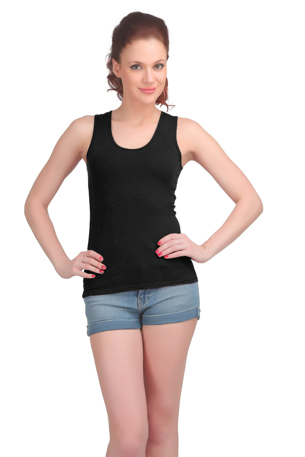 womens black camisole