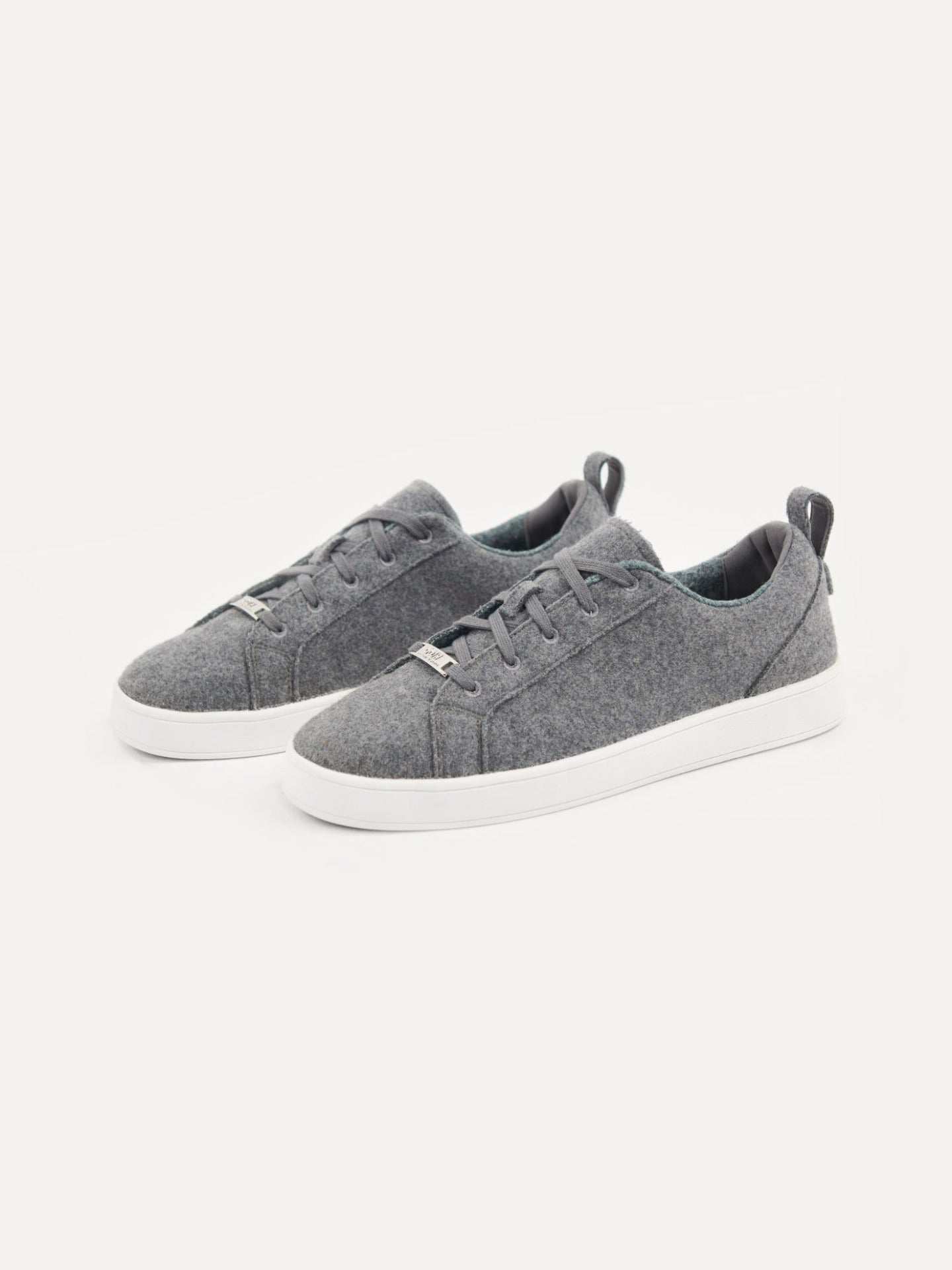 Unisex Cashmere Low Ankle Sneakers Dim Gray - Gobi Cashmere