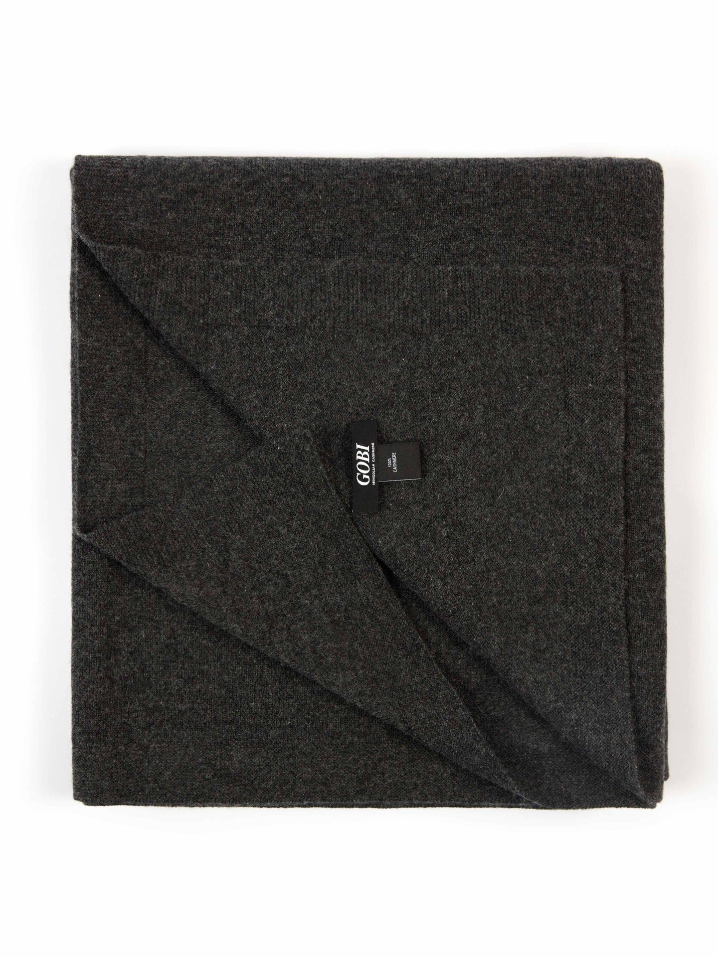 Unisex Cashmere Travel Essentials Kit Charcoal - Gobi Cashmere