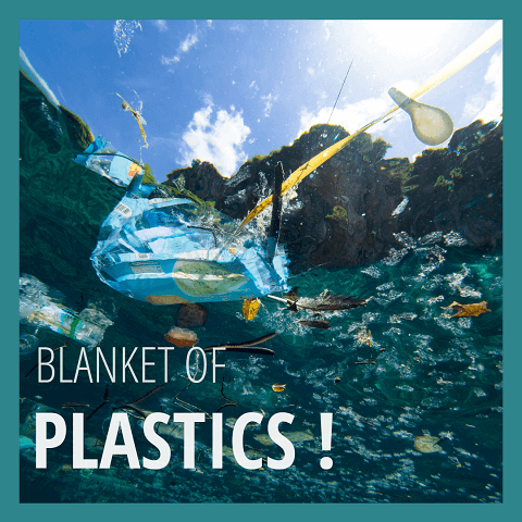 Blanket of plastics blog on ocean conservation pollution save environment plastic bags
