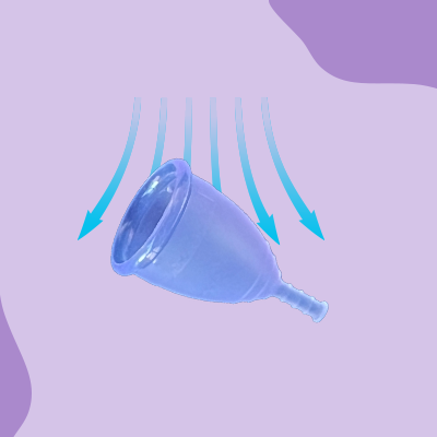 menstrual cup, air