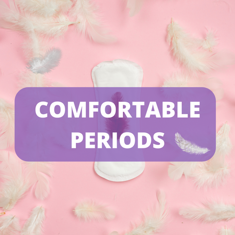 Comfortable periods biodegradable sanitary pads menstrual pads saathi organic natural herbal