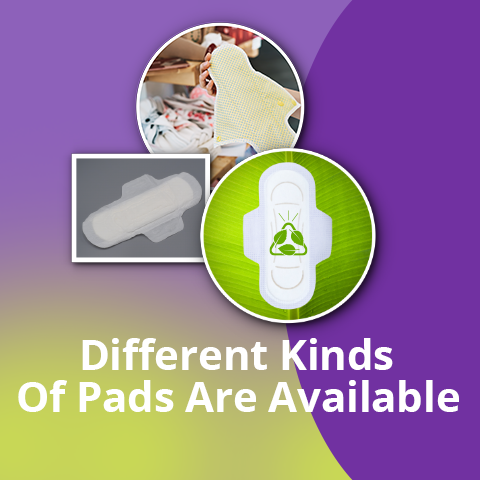 Different Kinds Of Pads Available